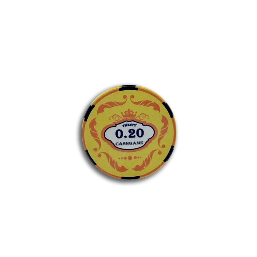 Jeton de poker céramique Crown 0.2