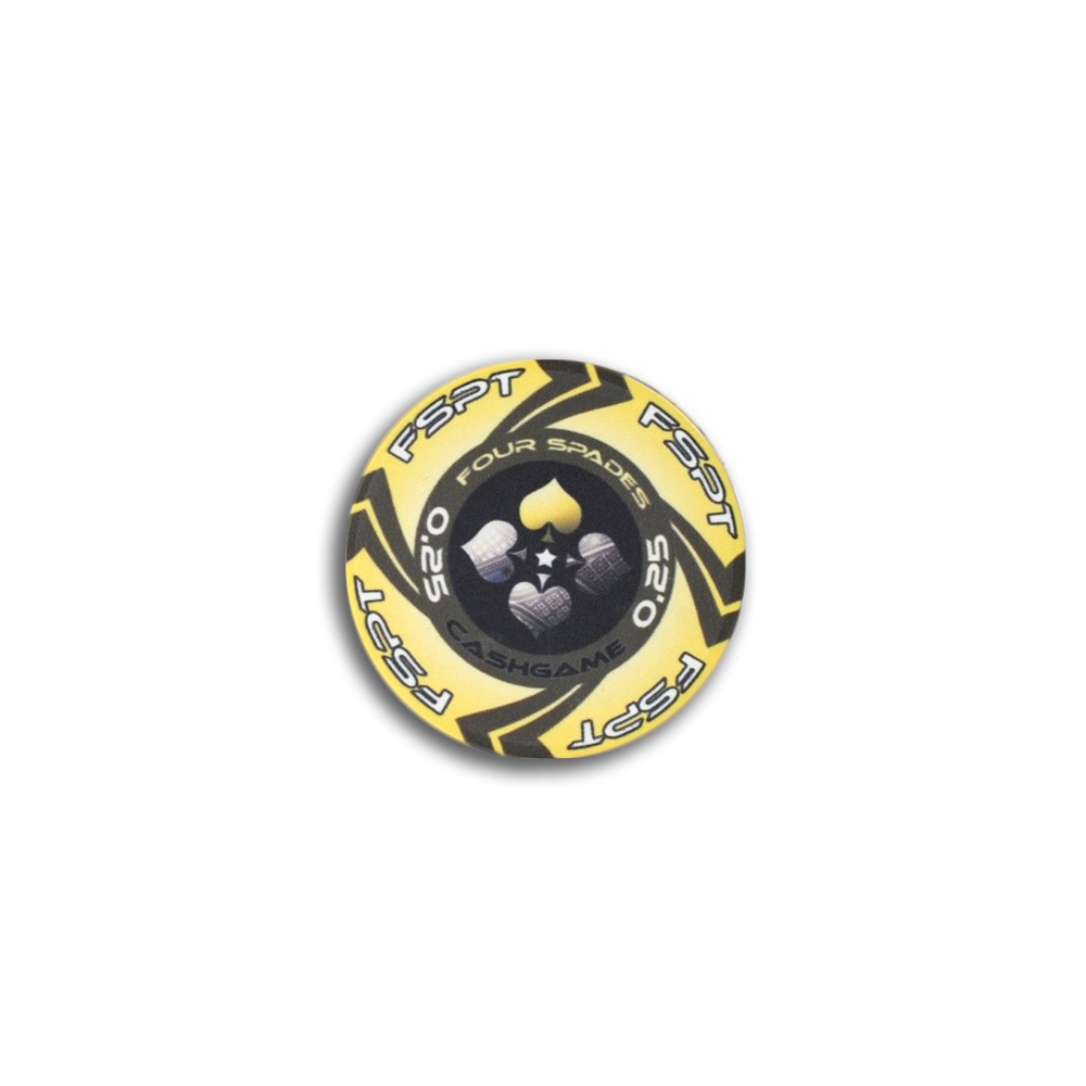 Jeton de poker FSPT Cash Game 0.25