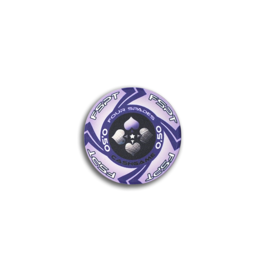 Jeton de poker FSPT Cash Game 0.50