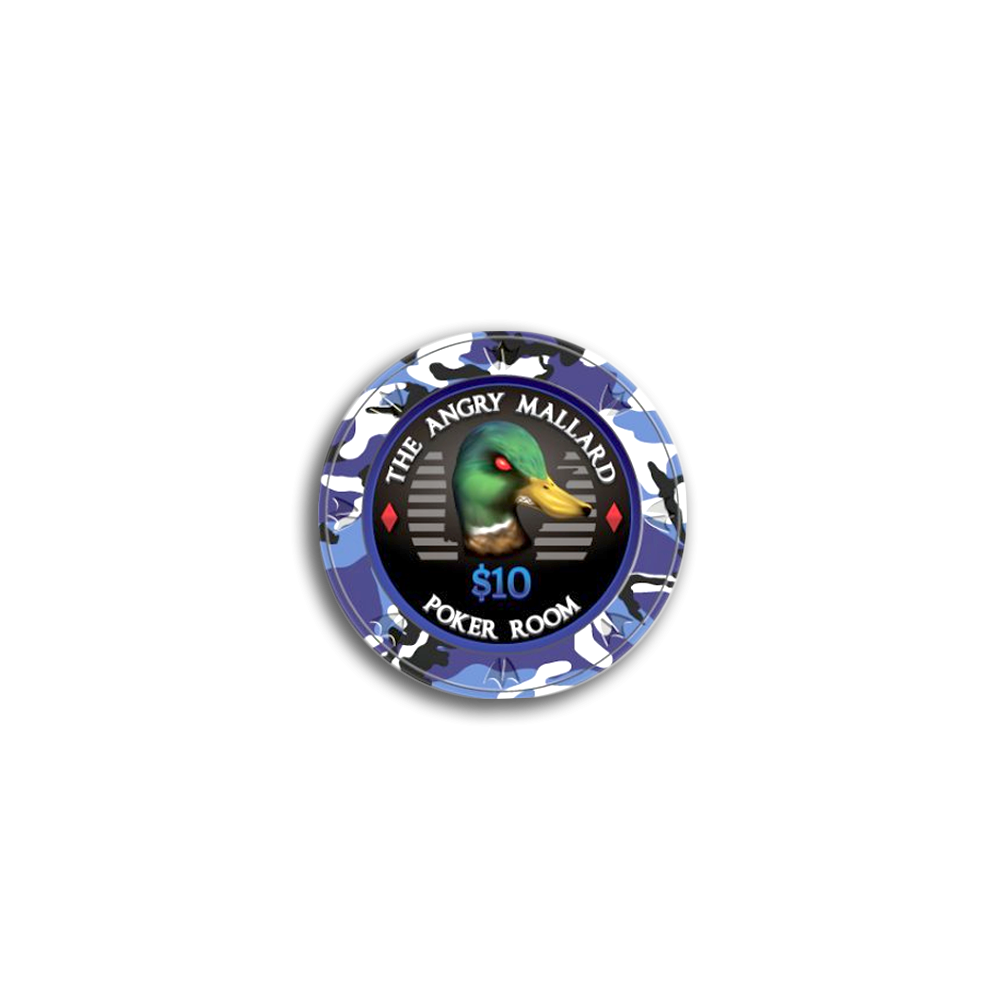 Jeton de poker Angry Mallard Cash Game 10