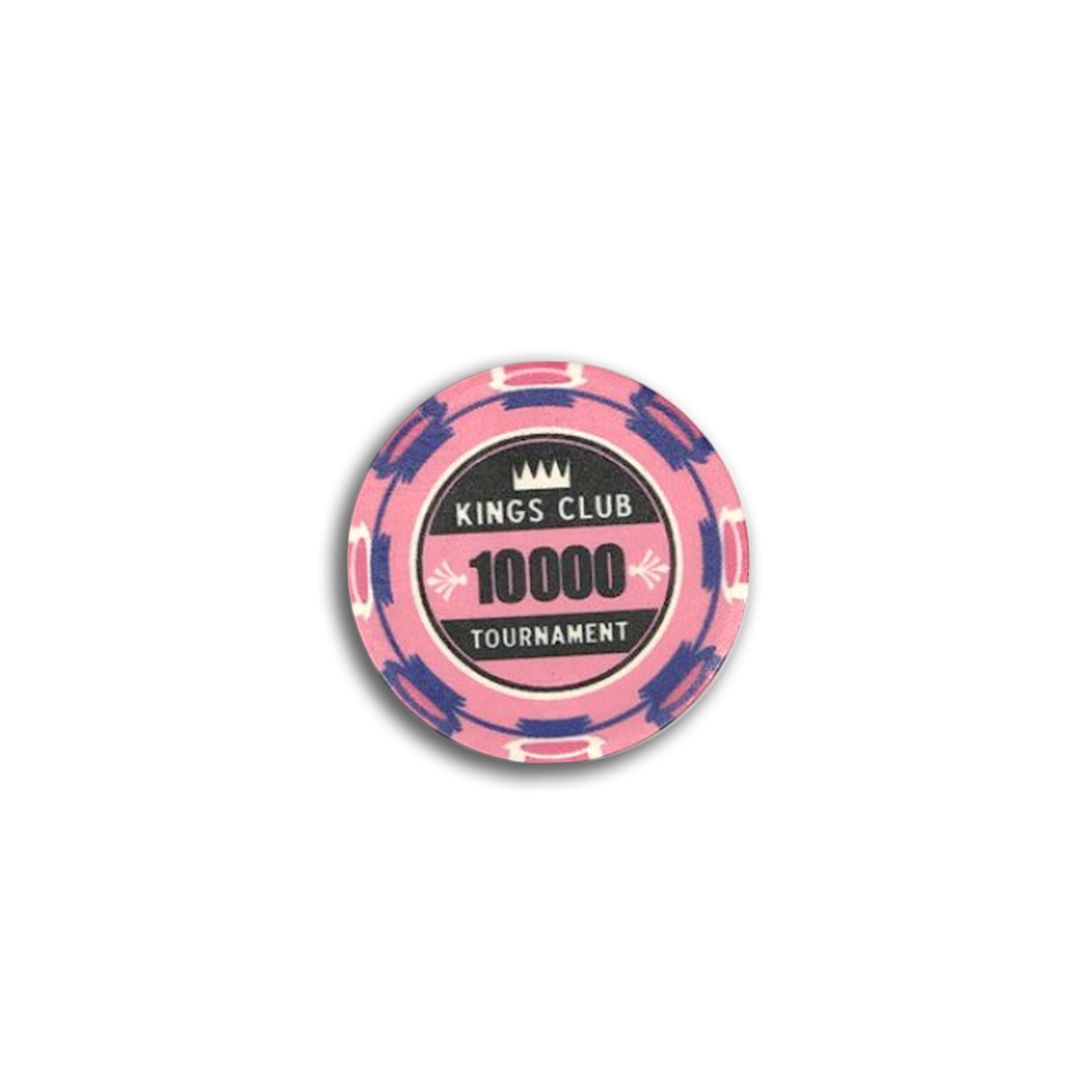 Jeton de poker Kings Club 10 000