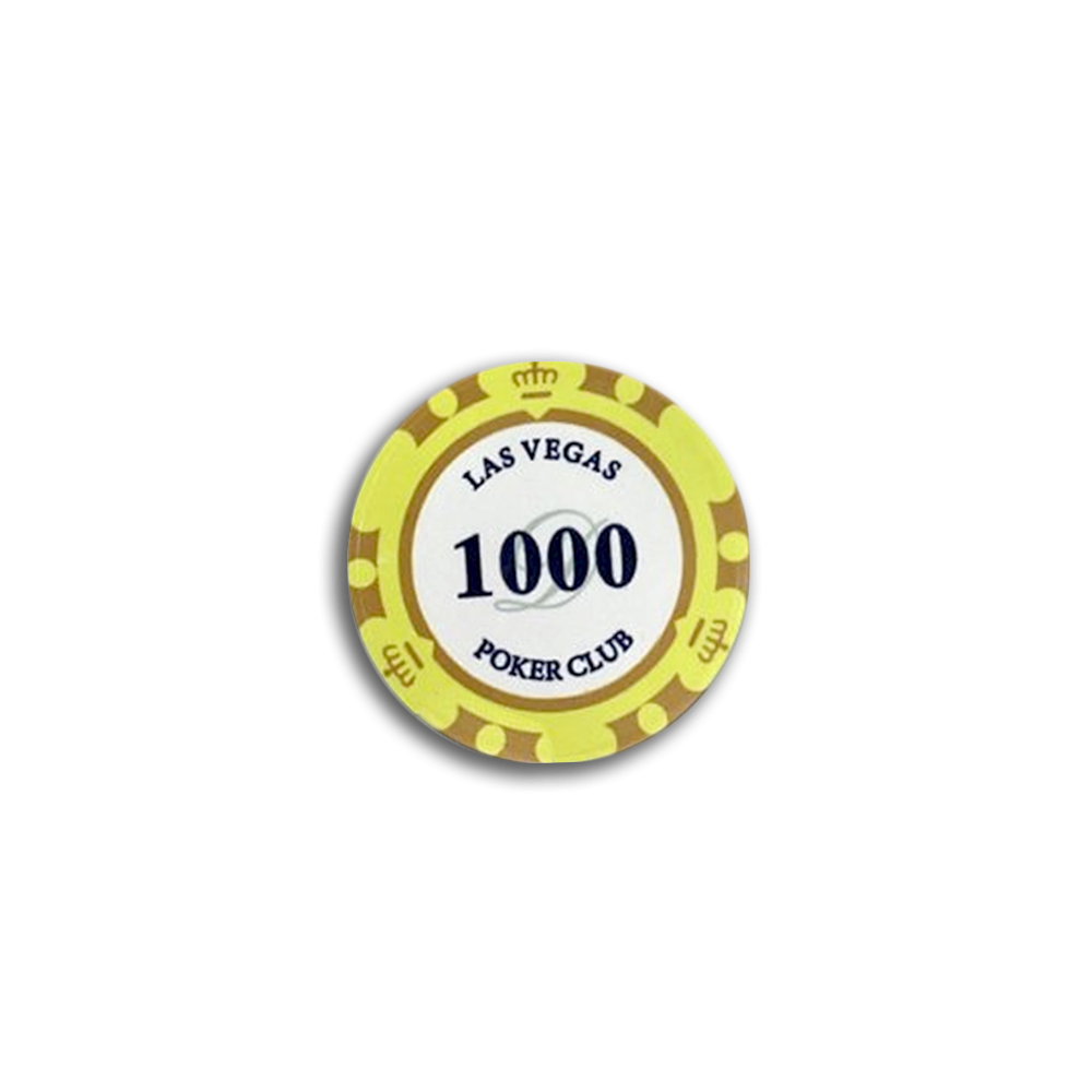 Jeton de poker céramique Las Vegas 1000