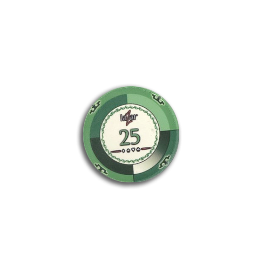 Jeton de poker Lazar Casino 25
