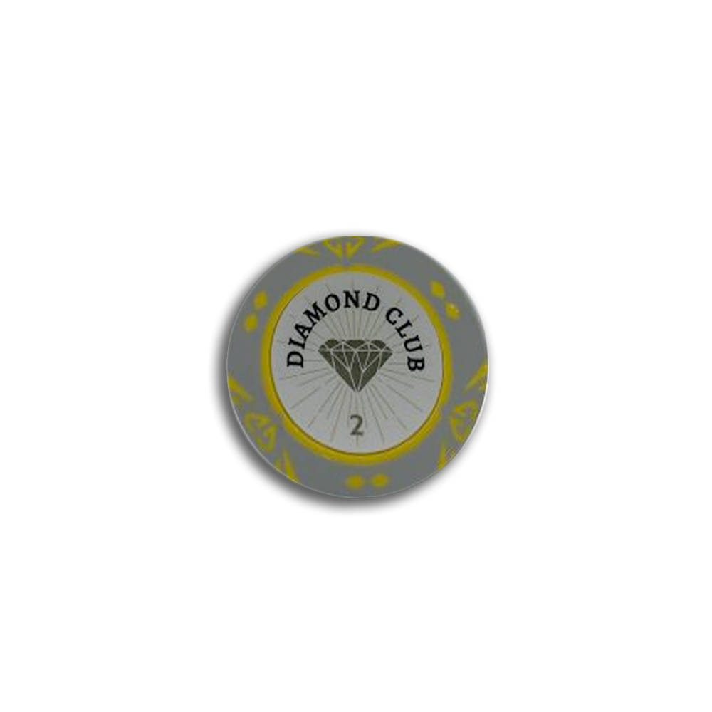 Jeton de poker Diamond Club 2