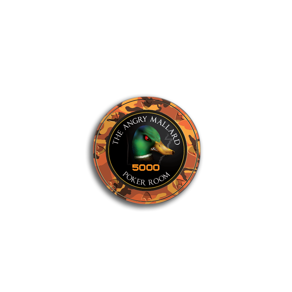 Jeton de poker Angry Mallard Tournament 5000