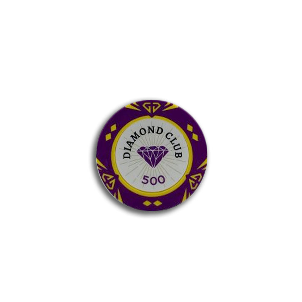 Jeton de poker Diamond Club 500