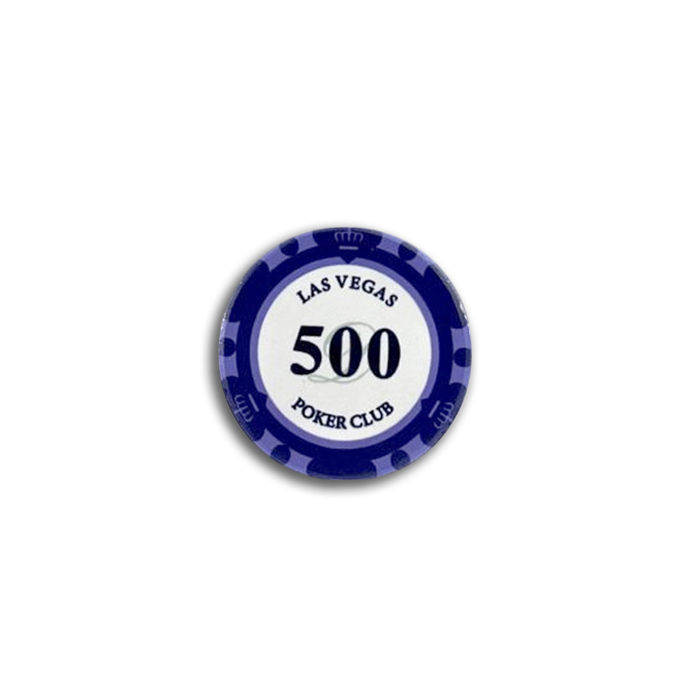 Jeton de poker céramique Las Vegas 500