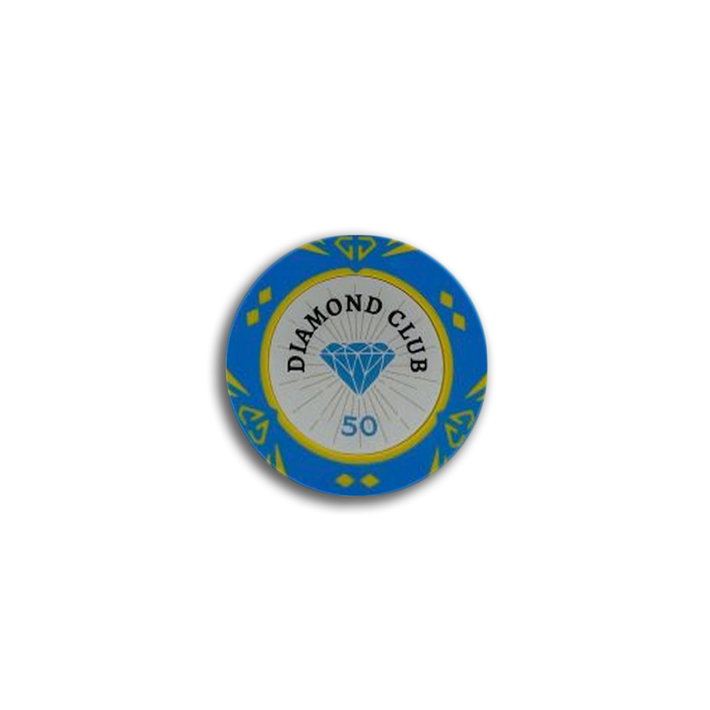 Jeton de poker Diamond Club 50