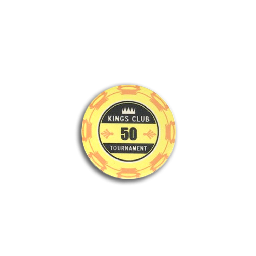 Jeton de poker Kings Club 50