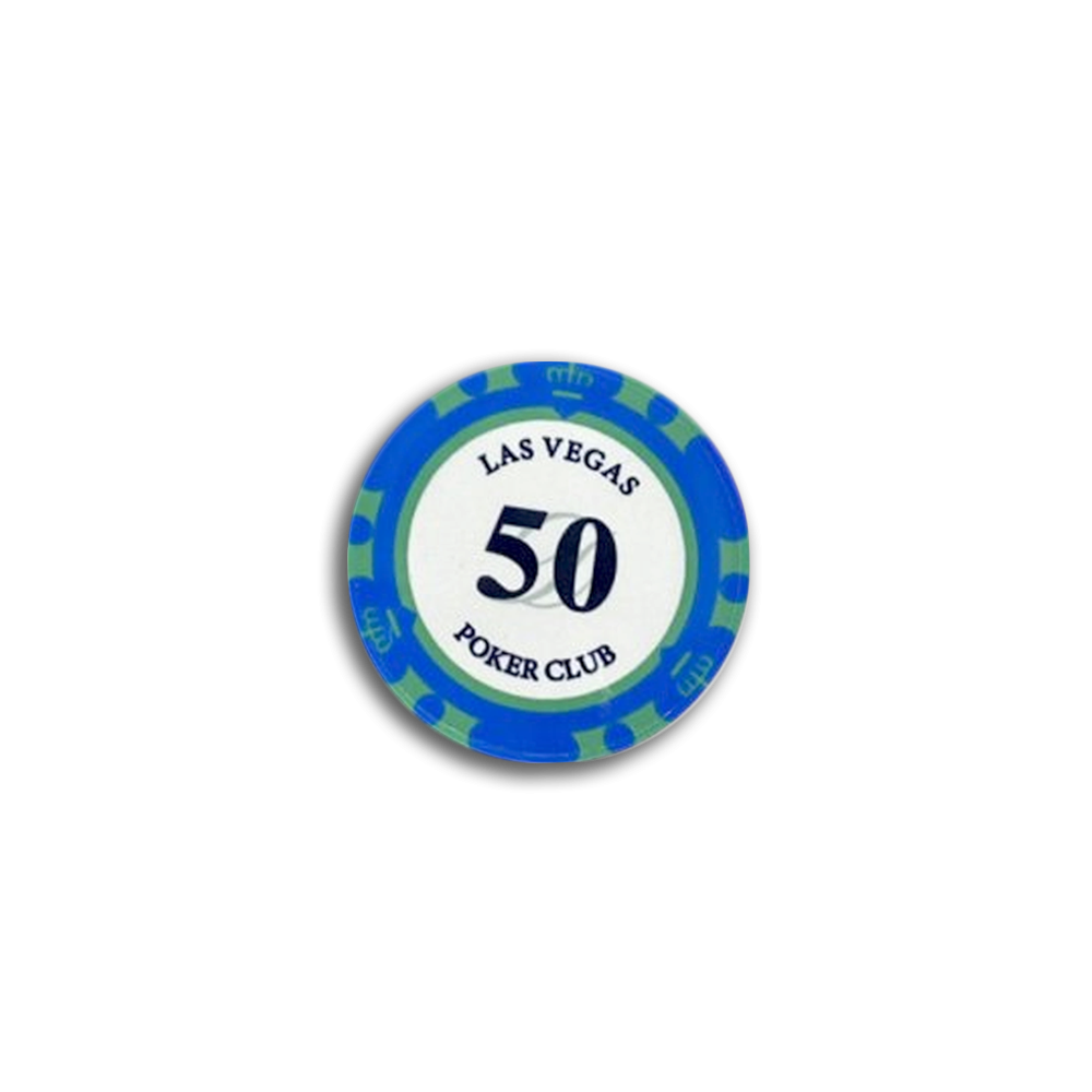 Jeton de poker céramique Las Vegas 50