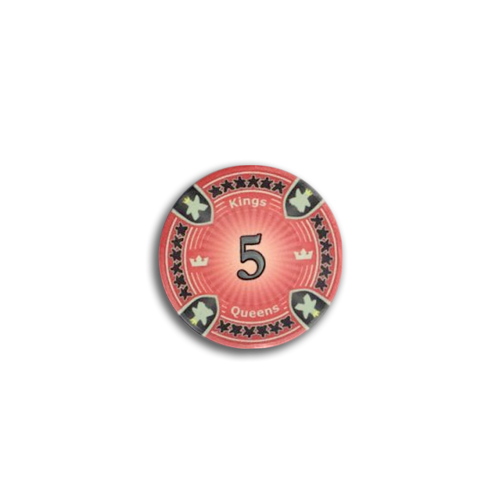 jeton de poker Kings & Queens 5