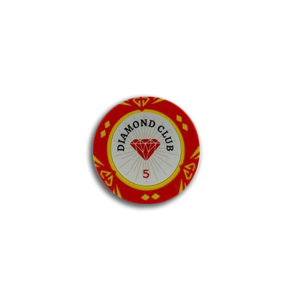 Jeton de poker Diamond Club 5