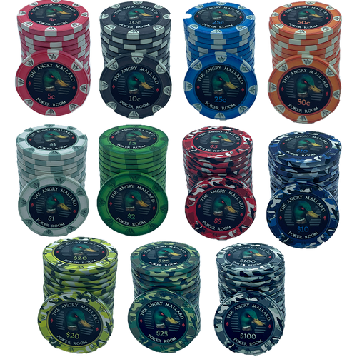 Jeton de Poker Angry Mallard Cash Game 1000 jetons