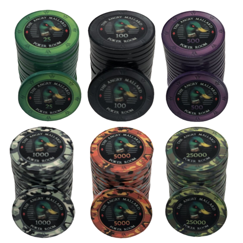 Jeton de Poker Angry Mallard Cash Game 300 jetons
