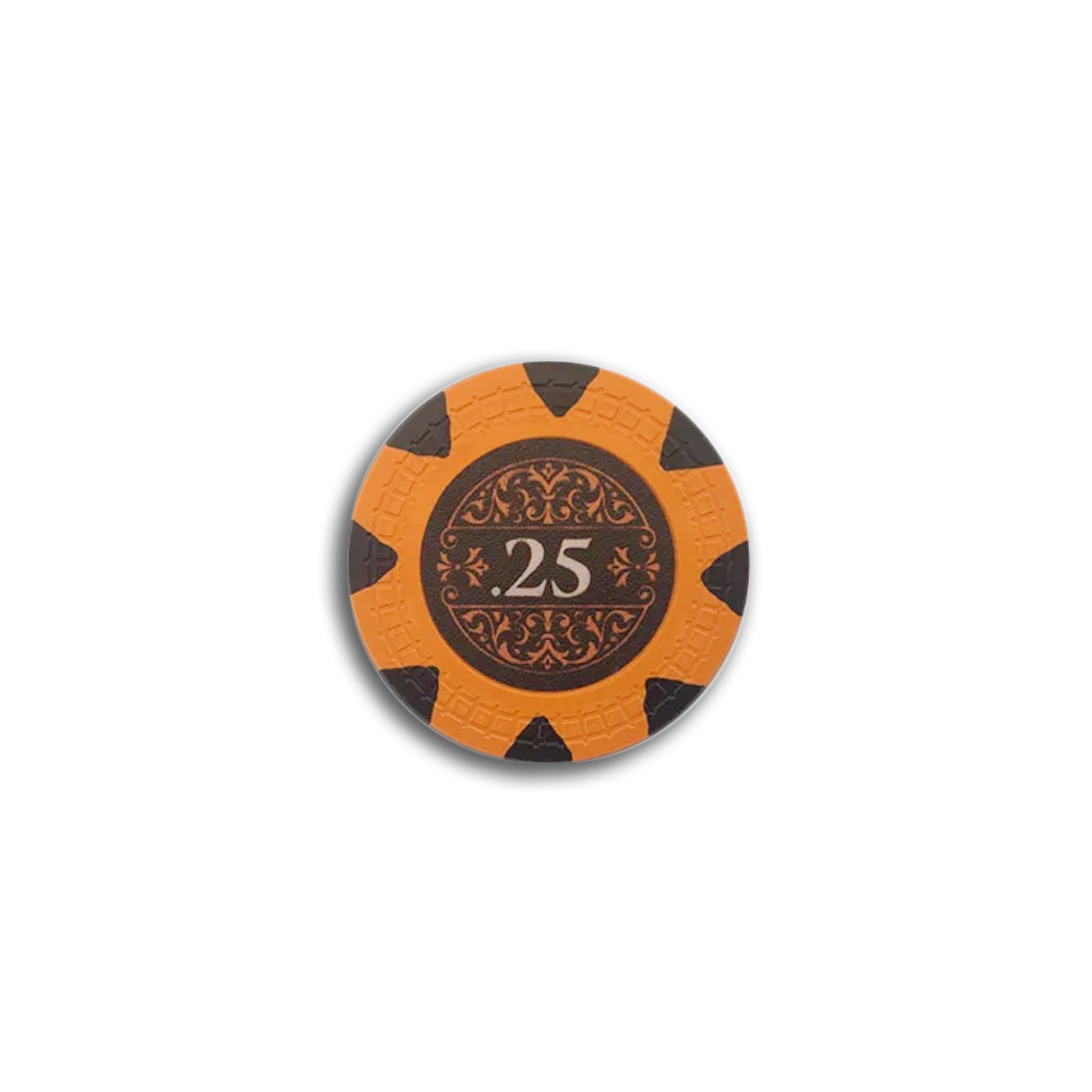 Jeton de poker Banks 0.25