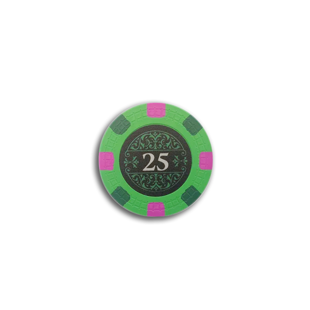 Jeton de poker Banks 25