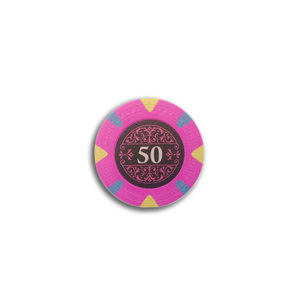 Jeton de poker Banks 50
