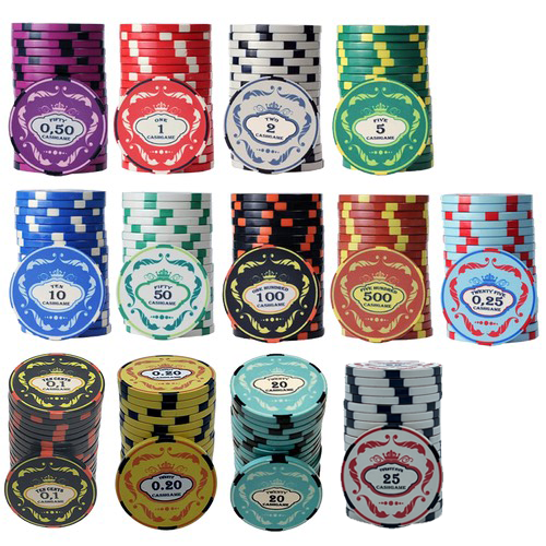 Jeton de Poker Ceramic Crown 1000 jetons