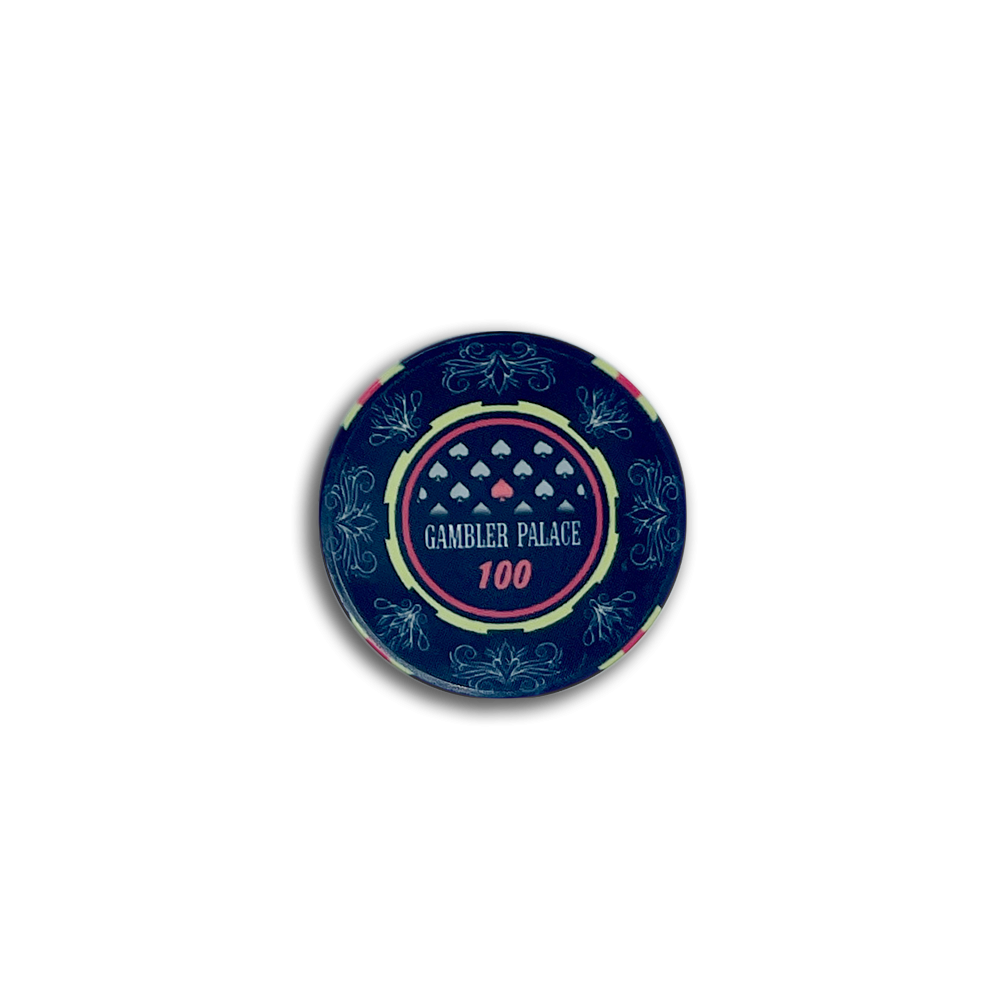 Jeton de poker Gambler Palace 100