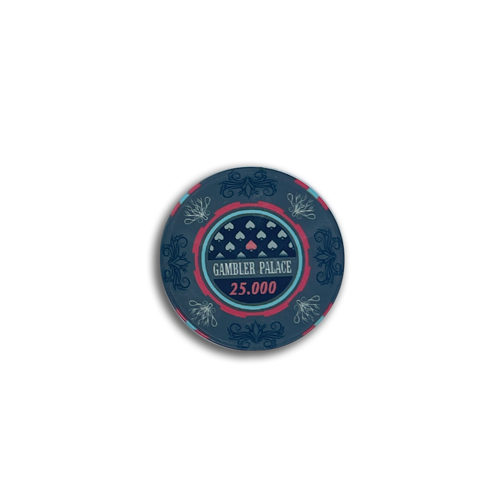 Jeton de poker Gambler Palace 25 000