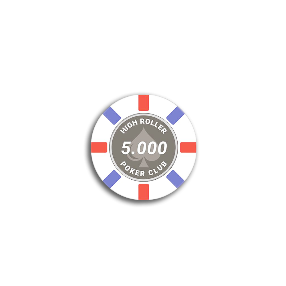 jeton de poker High Roller 5000