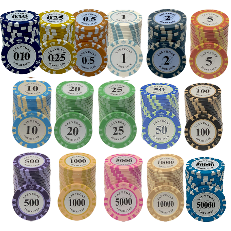 Jeton de poker Vegas Poker Club 1000 jetons