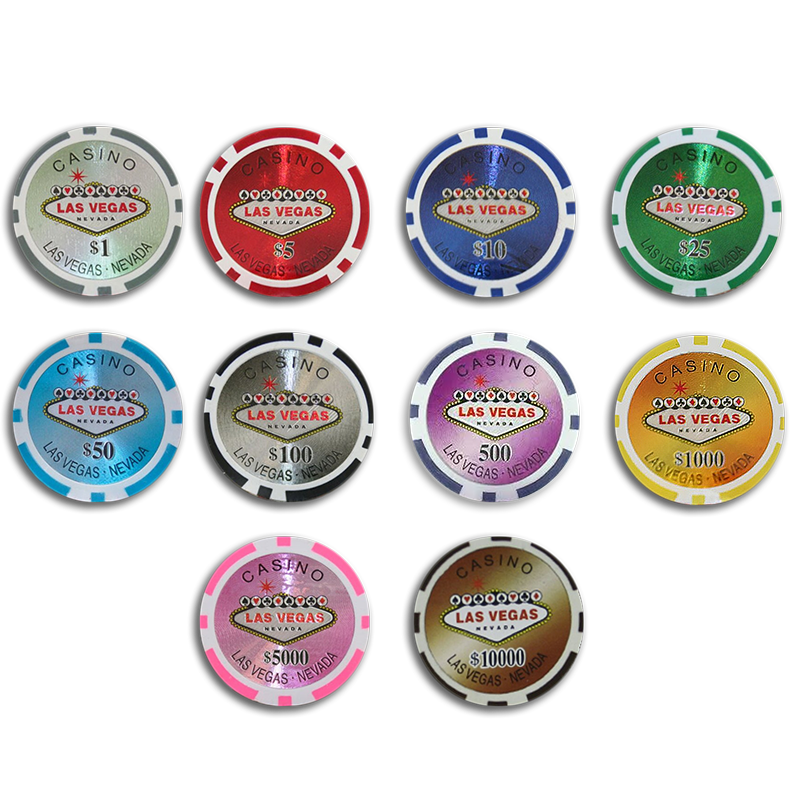 Jeton de poker Vegas Nevada 750 jetons