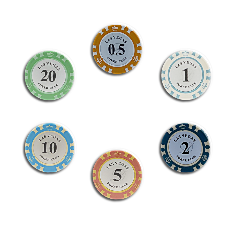 Jeton de poker Vegas Poker Club 500 jetons