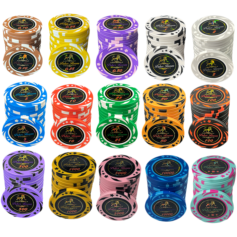 Jeton Poker Lion Poker Room 500
