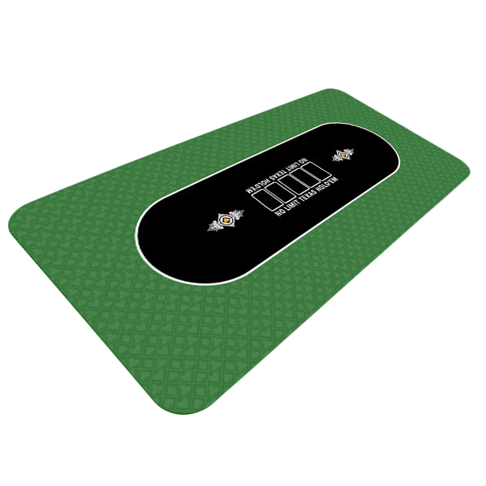 Tapis de poker vert 140x70