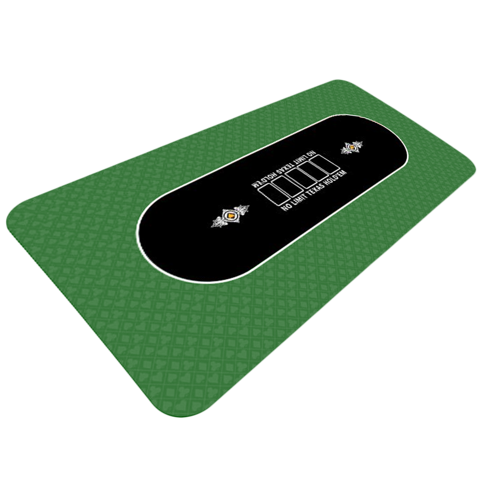 Tapis de poker vert 200x100
