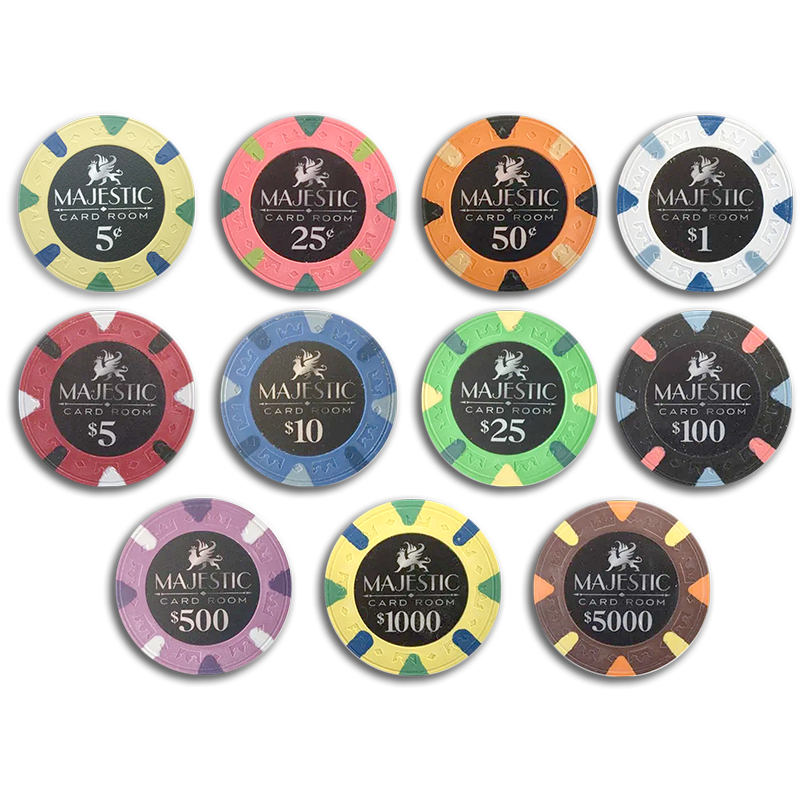 jeton Poker Majestic 750
