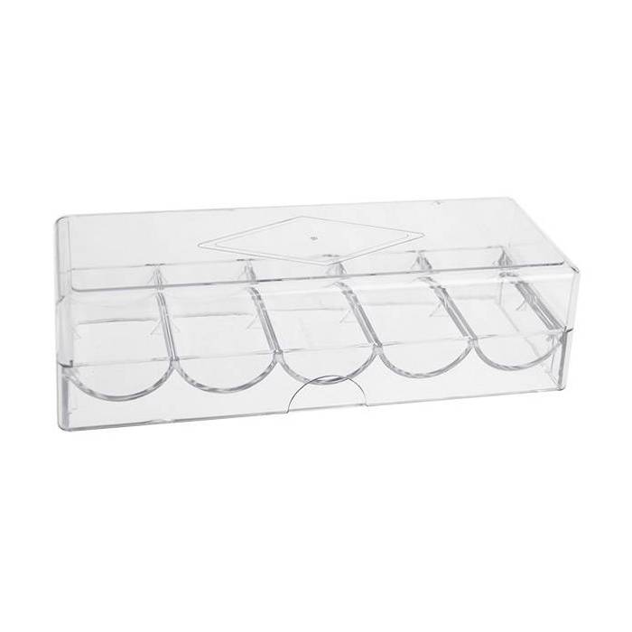 Mallette et racks pour jetons de poker