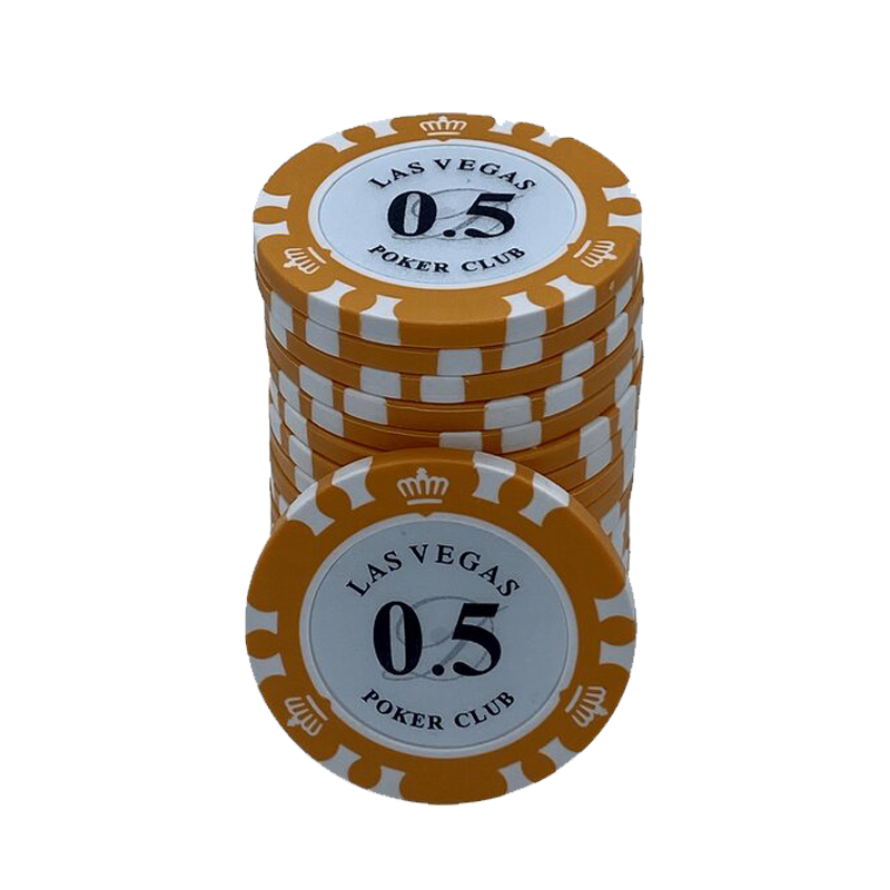 Jeton de poker Vegas Poker Club 0.50