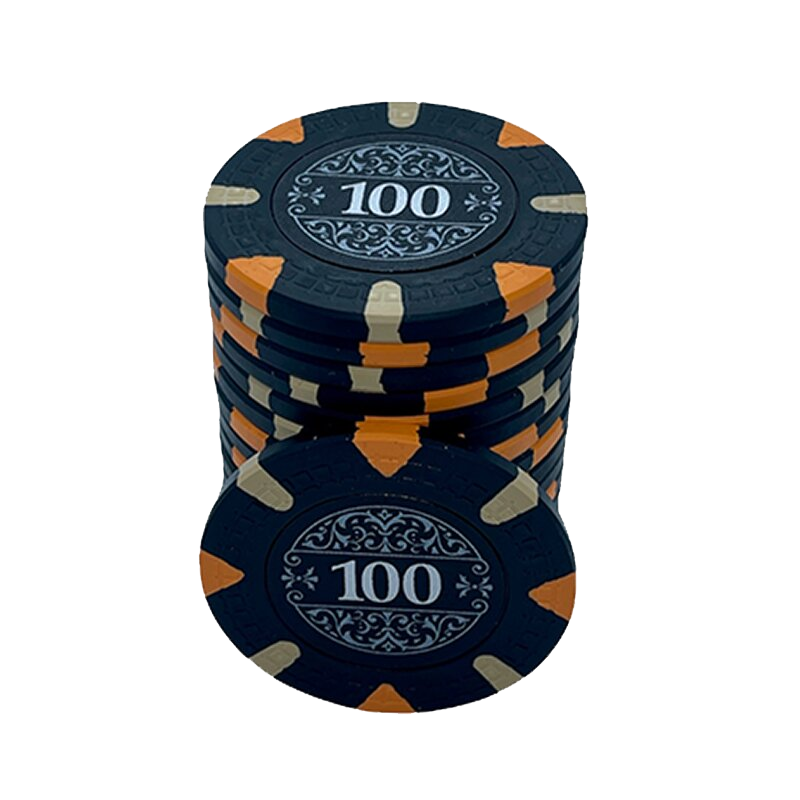 Jeton de poker Banks 100
