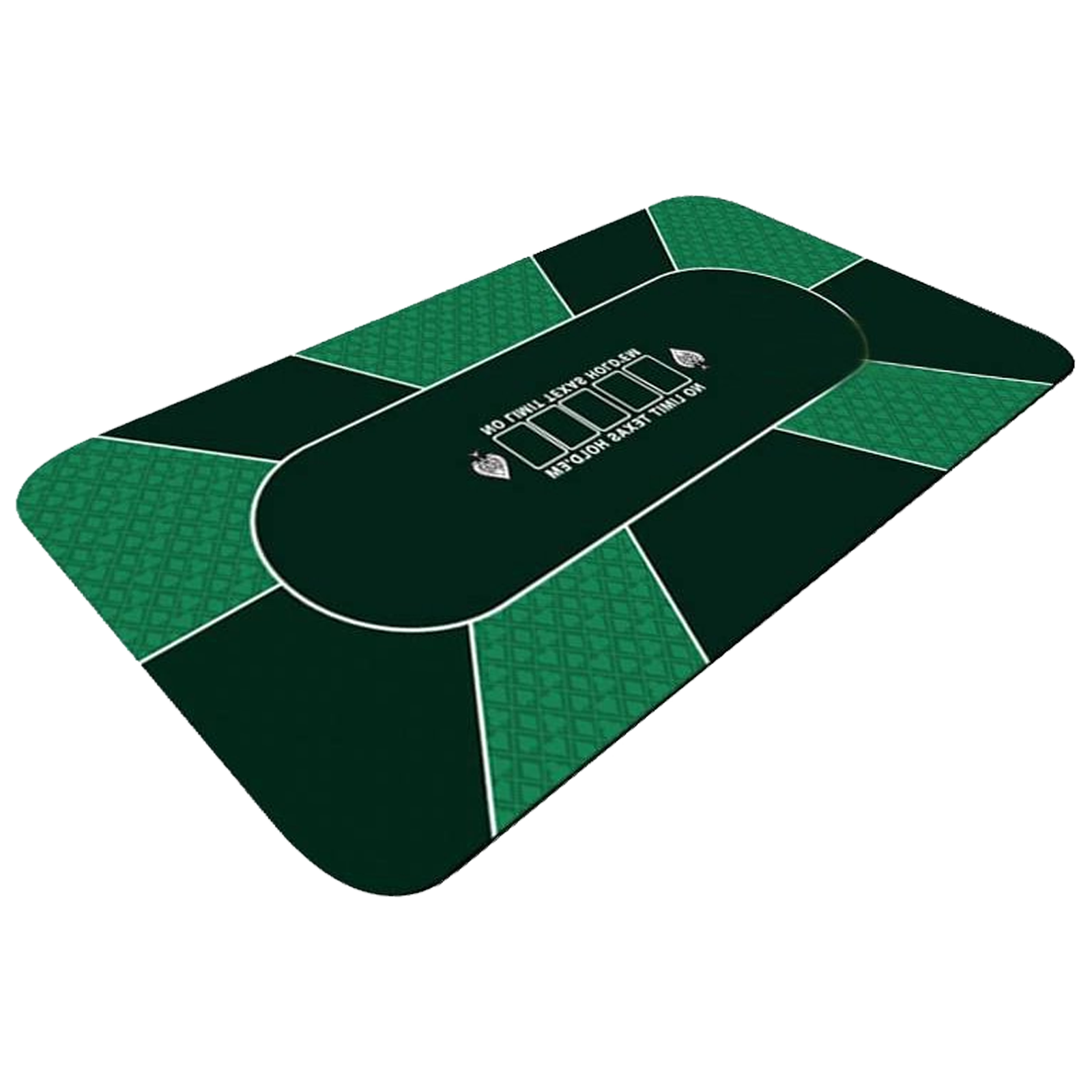 Tapis de Poker Las Vegas Green 180x90