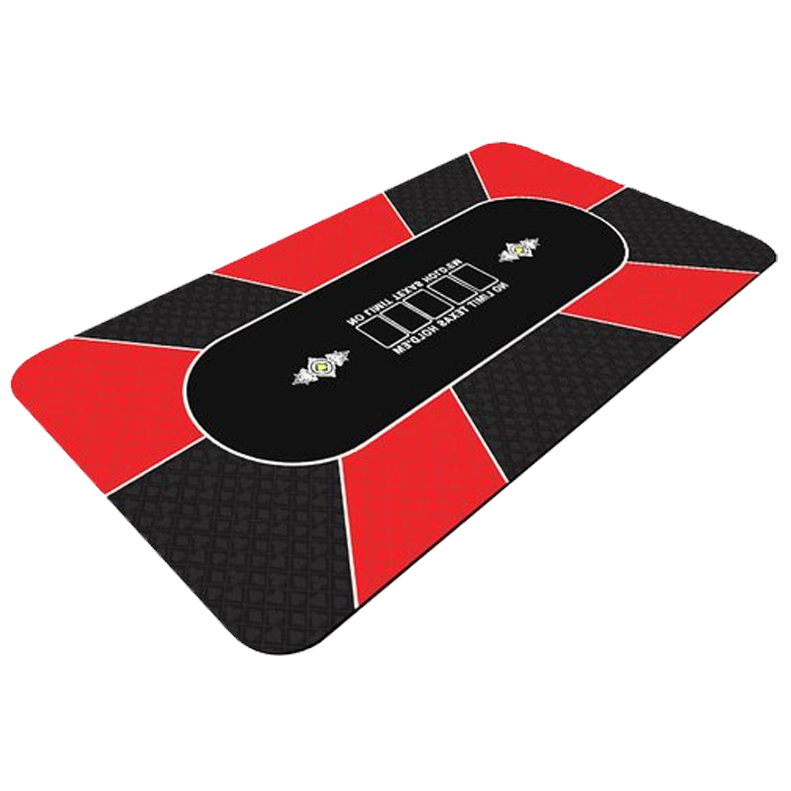 Tapis de poker Las Vegas Red 180x90