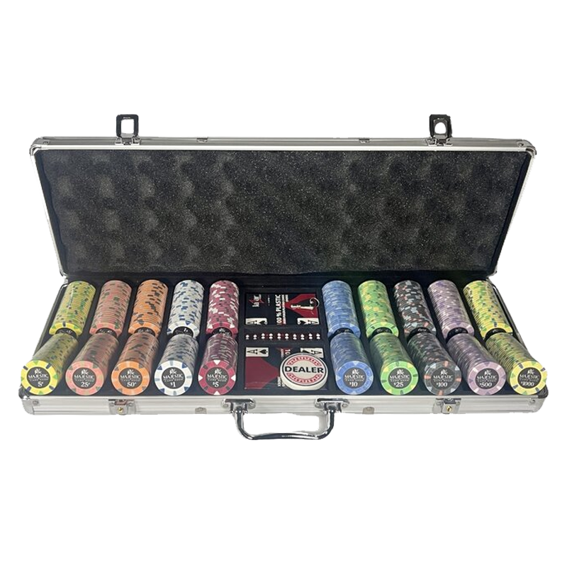 Mallette Poker Majestic 500 jetons