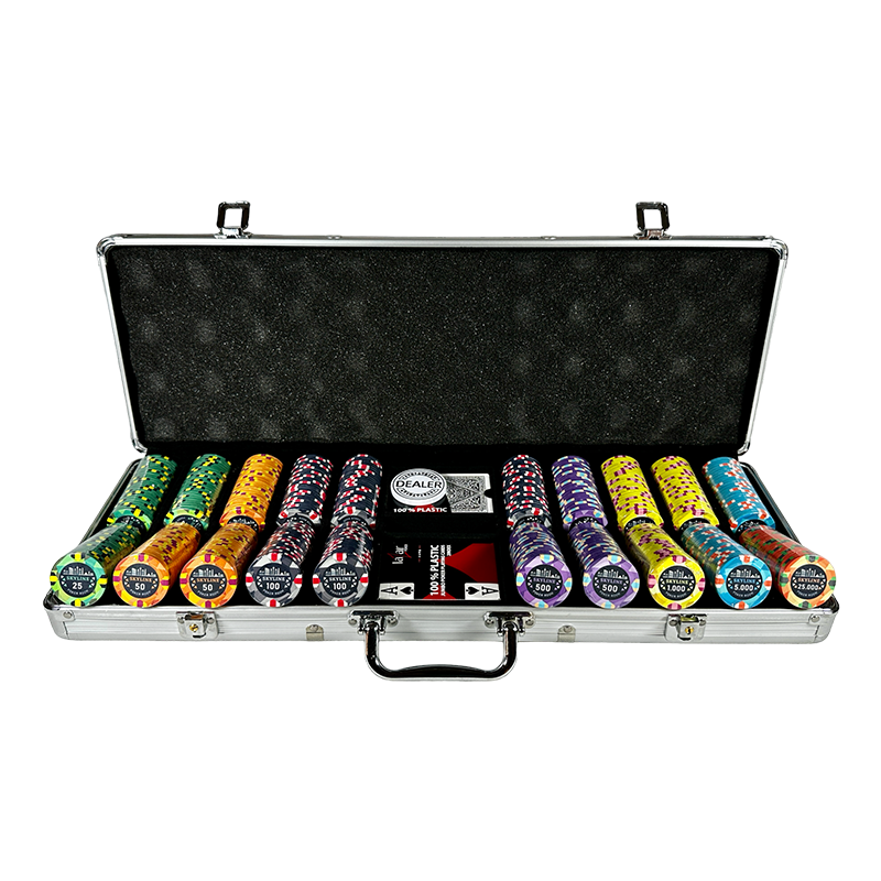 Mallette de Poker Skyline Tournament 500 Jetons