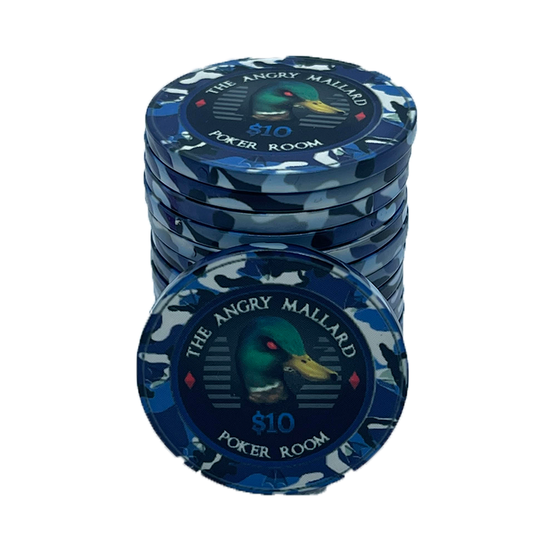 Jeton de poker Angry Mallard Cash Game 10
