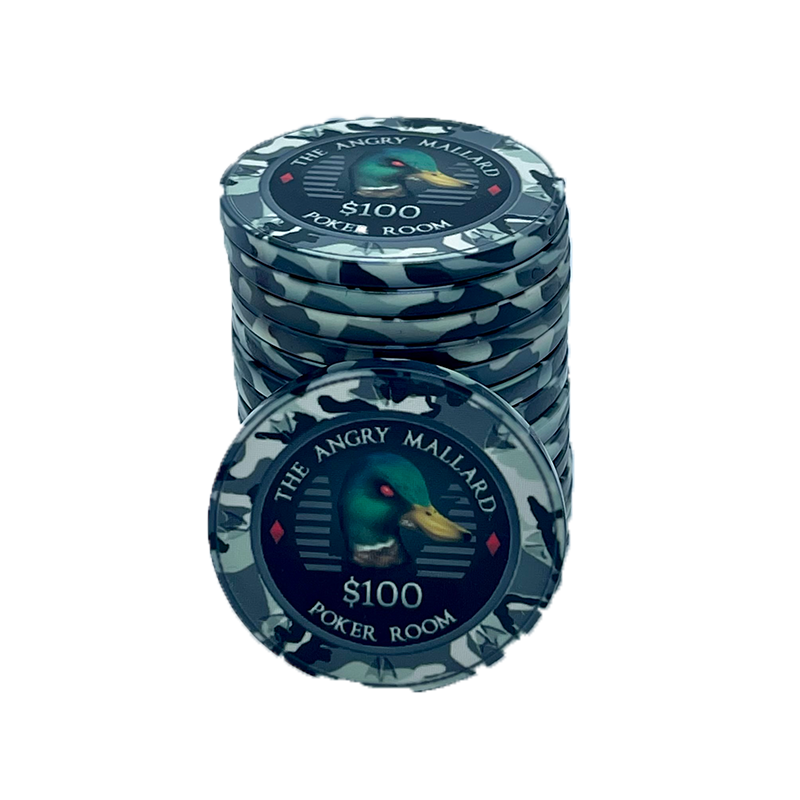 Jeton de poker Angry Mallard Cash Game 100