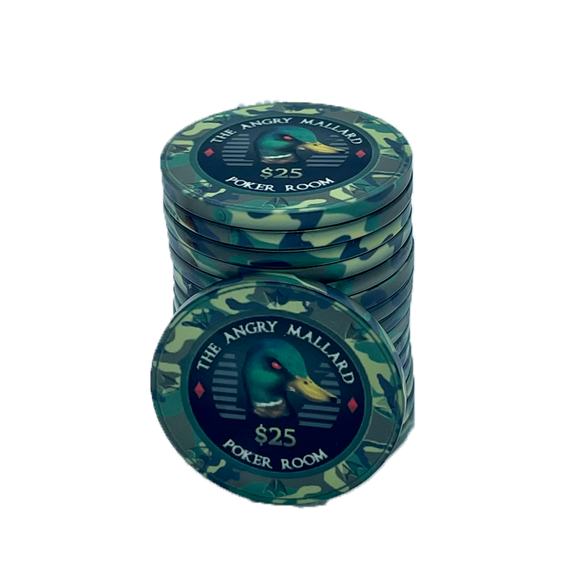 Jeton de poker Angry Mallard Cash Game 25