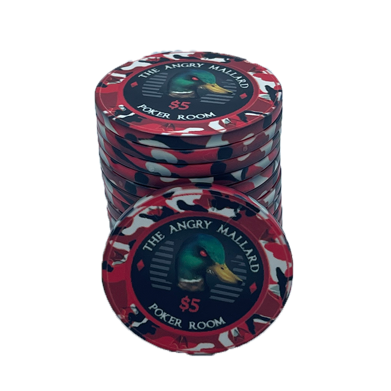 Jeton de poker Angry Mallard Cash Game 5