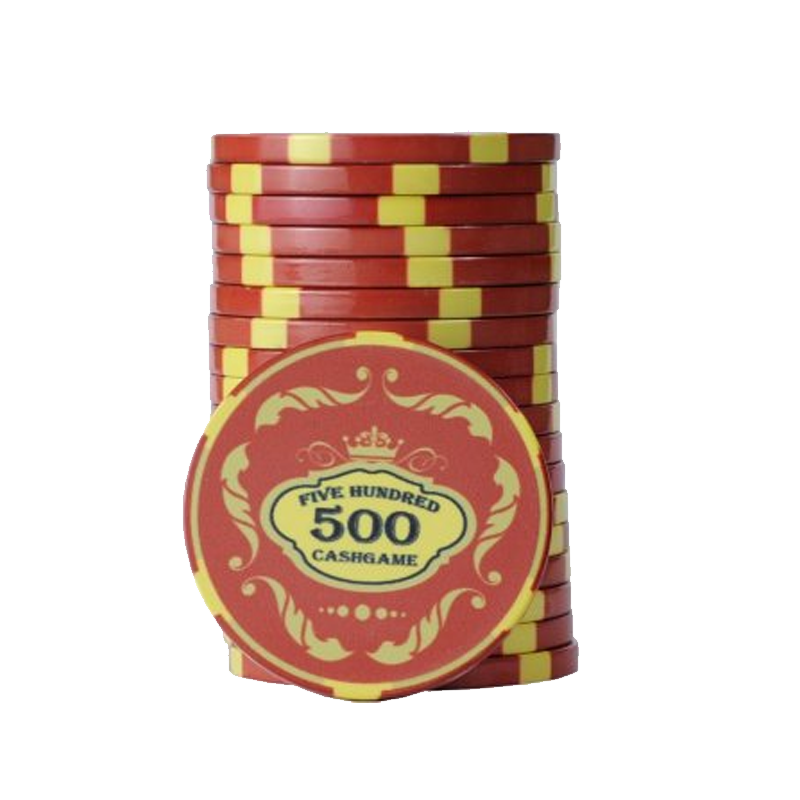 Jeton de poker céramique Crown 500
