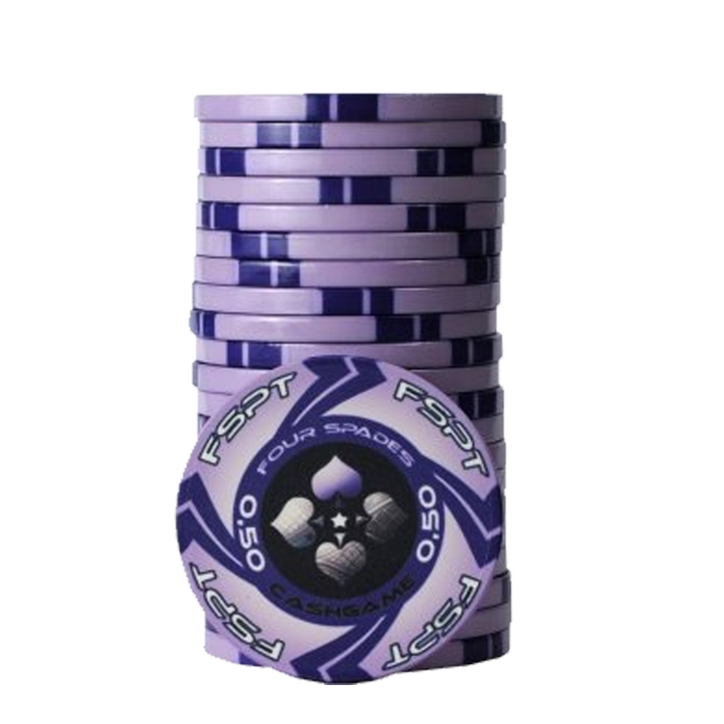 Jeton de poker FSPT Cash Game 0.50