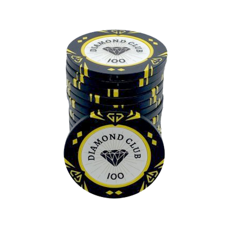 Jeton de poker Diamond Club 100