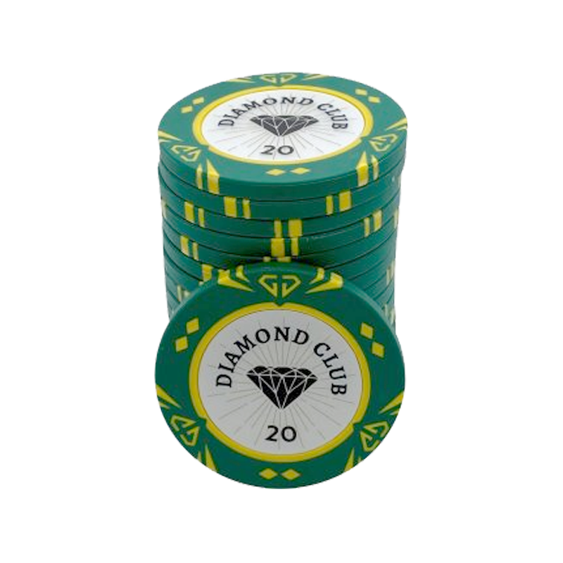 Jeton de poker Diamond Club 20