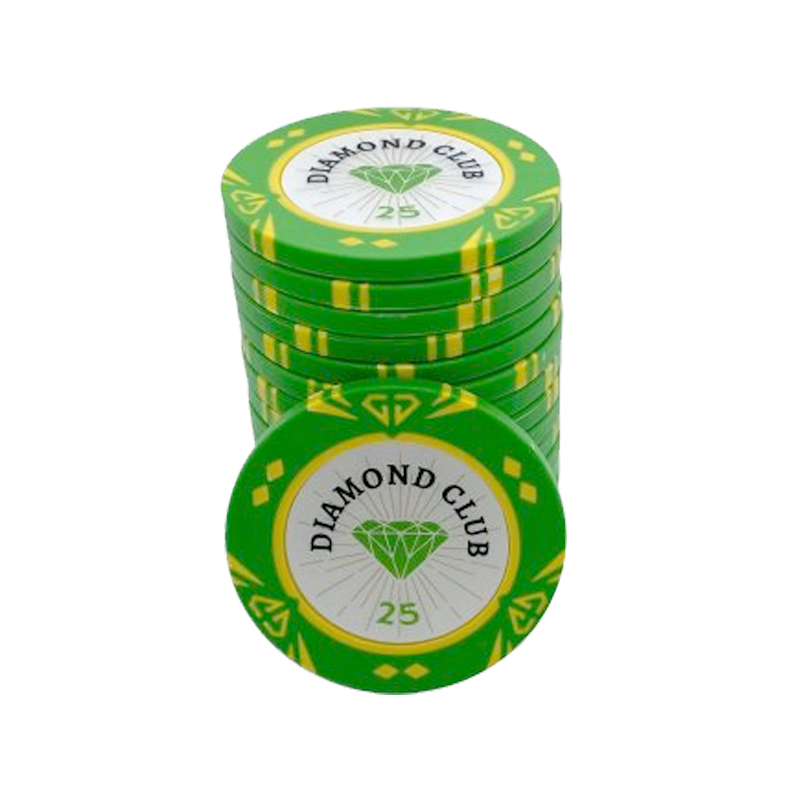 Jeton de poker Diamond Club 25