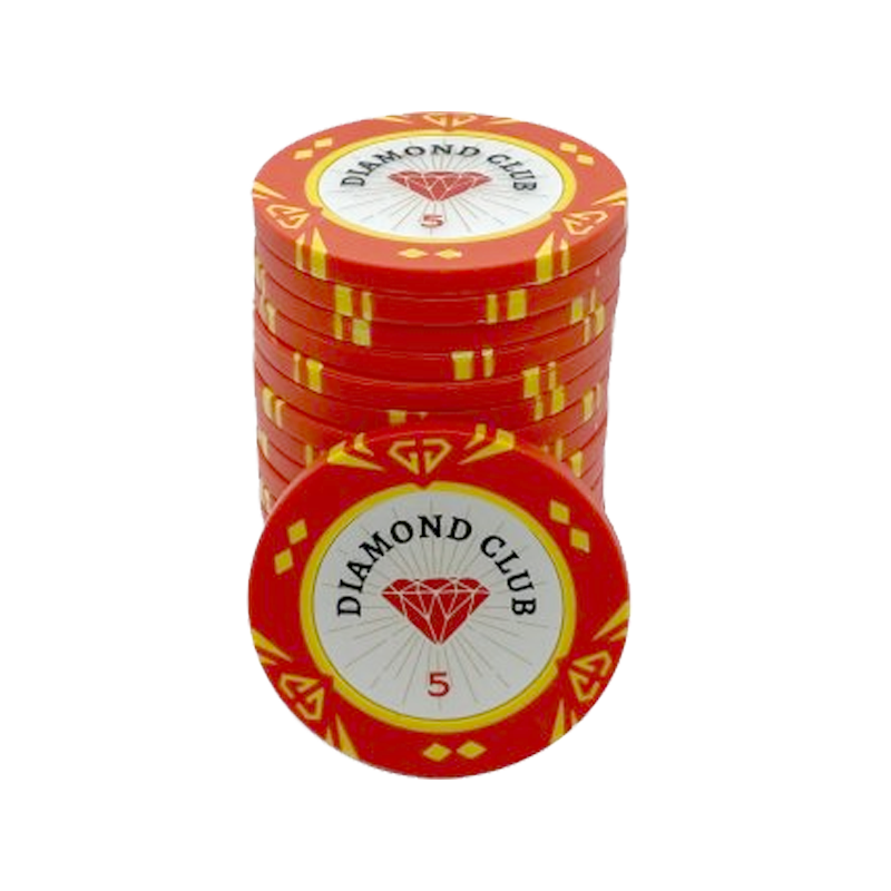 Jeton de poker Diamond Club 5