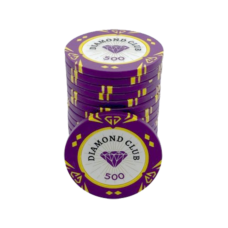 Jeton de poker Diamond Club 500